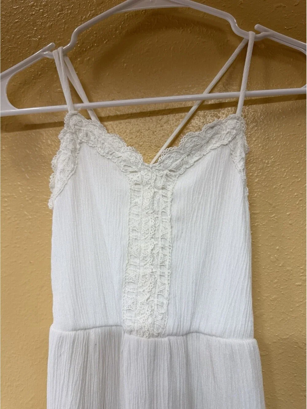 Art & Class Girls White Dress Size Small 6/6x